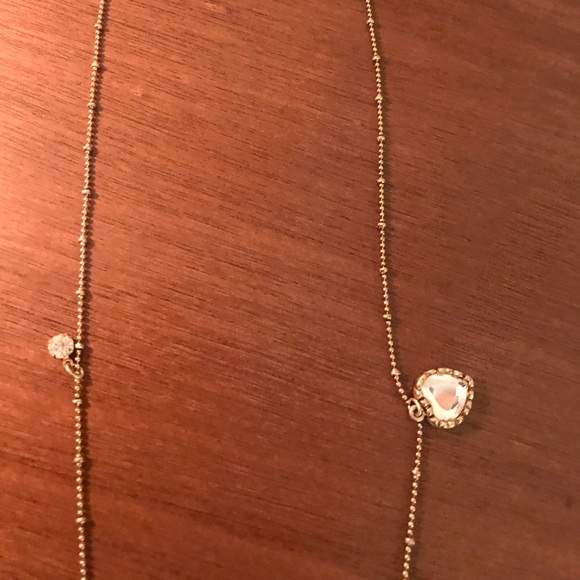 Betsey Johnson Cheetah Heart Pendant Necklace - Picture 4 of 4